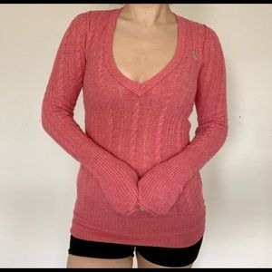 CCO Abercrombie & Fitch v-neck knit sweater size S